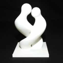 Two4Ever Minimalist Sculpture - Front