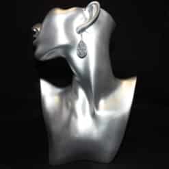 Ursula Abstract Matte PLA 3D Printed Earrings - Head