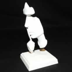 Whisper Minimalist Sculpture - Left