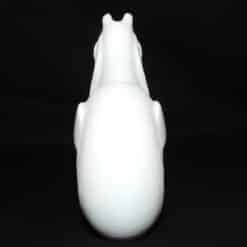 Wolf Minimalist Sculpture - Back