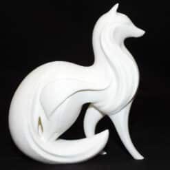 Wolf Minimalist Sculpture - Right