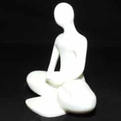 Zen Meditation Minimalist Sculpture - Left