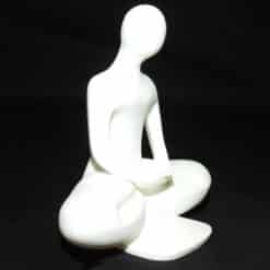 Zen Meditation Minimalist Sculpture - Right