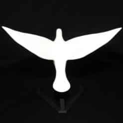Abstract Dove Minimalist Sculpture - Back