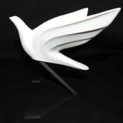 Abstract Dove Minimalist Sculpture - Left