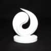 Abstract Life Flow Sculpture - Symbol of Vitality - Front