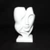 Abstract Serenity - The Modern Art Face Sculpture - Front
