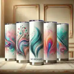 Abstract Sublimation Tumblers