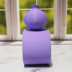 Arc Bloom Vase - Back