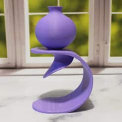 Arc Bloom Vase - Left