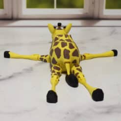 Articulated Toy Giraffe - Back