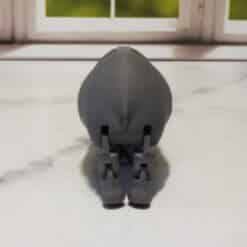 Articulated Toy Hippo - Back