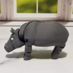 Articulated Toy Hippo - Left