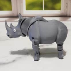 Articulated Toy Rhino - Left