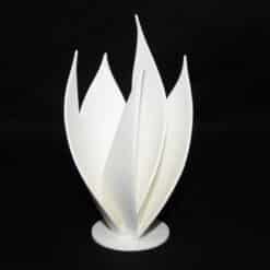 Ascendant Petals - A Minimalist Floral Masterpiece - Front