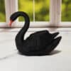 Beautiful Swan Sculpture - Left