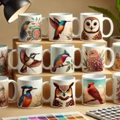 Birds Sublimation Mugs