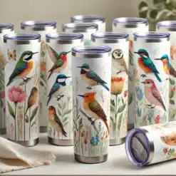 Birds Sublimation Tumblers