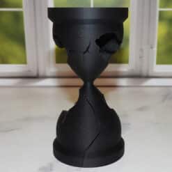 Broken Hourglass Minimalist Sculpture - Left