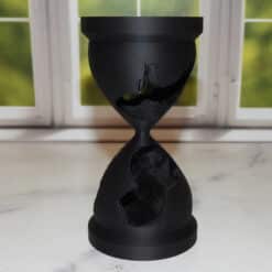 Broken Hourglass Minimalist Sculpture - Right