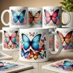 Butterflies Sublimation Mugs
