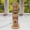 Carved Wood-Style Eagle Totem Pole - Front