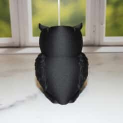 Cute Owl Sculpture - Back
