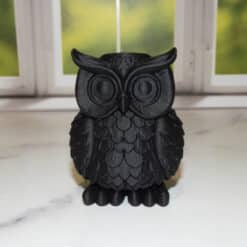 Cute Owl Sculpture - Front