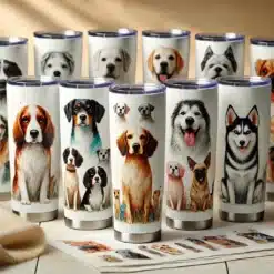 Dogs Sublimation Tumblers