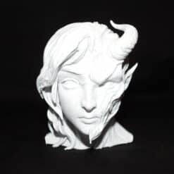 Duality - The Two Sides of the Soul Sculpture - Front