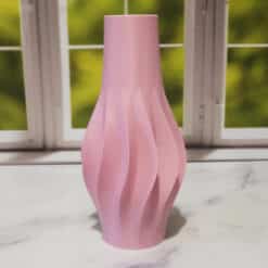 Elegant Spiral Vase