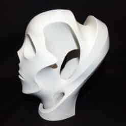 Emptiness - Modern Head Sculpture - Left