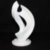 Eternal Motion Abstract Flame Sculpture - Front