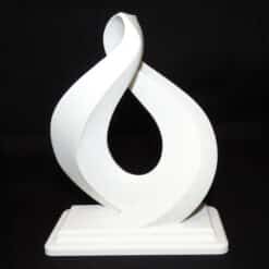 Eternal Motion Abstract Sculpture - Back