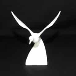 Ethereal Flight Abstract Bird Sculpture - Front