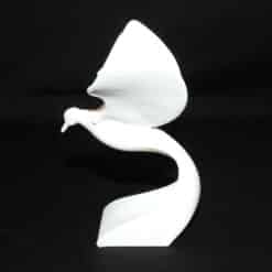 Ethereal Flight Abstract Bird Sculpture - Left