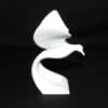 Ethereal Flight Abstract Bird Sculpture - Right
