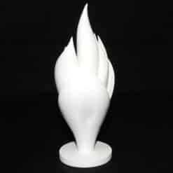Flame Petals - A Blossoming Fire Sculpture - Right