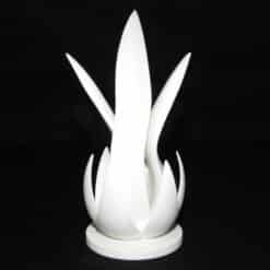 Flame Twist Spiraling Sculpture - Left