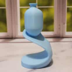 Flowing Elegance Cascade Vase - Left