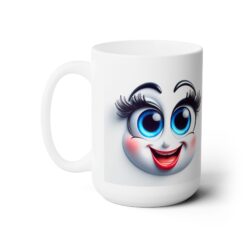 Funny Face Cheery Burst 15oz Mug - Left