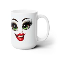 Funny Face Flirtatious Delight 15oz Mug - Right
