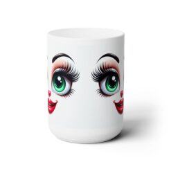 Funny Face Gleeful Delight 15oz Mug - Front