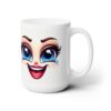 Funny Face Joyful Laughter 15oz Mug - Right