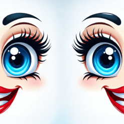 Funny Face Manic Enthusiasm 15oz Mug