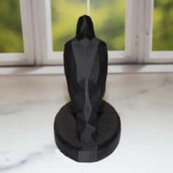 Low Poly Crow Sculpture - Back