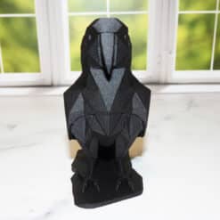 Low Poly Parrot Sculpture - Front
