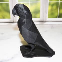 Low Poly Parrot Sculpture - Left