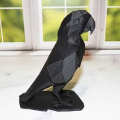 Low Poly Parrot Sculpture - Right