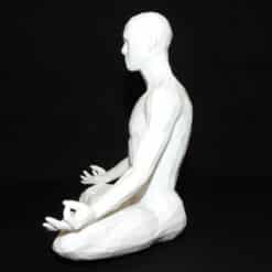 Meditation Easy Pose with Gesture of Consciousness Sculpture - Left